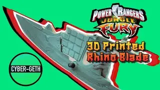 Making the Rhino Blade/Morpher from Power Rangers Jungle Fury using 3D Printing (Current Progress)