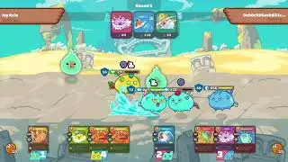 Axie Infinity top 500 replay | Ivy Axie vs Shrimp Backdoor + Terminator