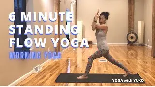 6-Minute Morning Yoga - Standing Flow-No-Plank Pose