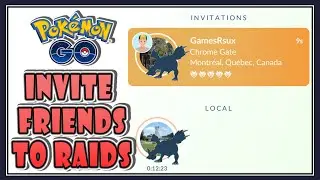 How to Invite Friends to Remote Raids in Pokemon GO - Pokemon GO Remote Raiding