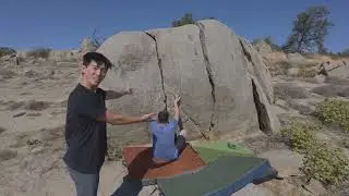 PART 1/4 Bouldering Outside