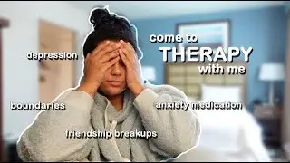 come to therapy with me! struggling with boundaries