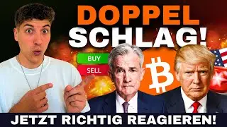 Bitcoin: HEUTE knallt's gleich ZWEIMAL - Das ist jetzt entscheidend (Vorsicht!)