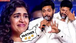 Keneeshaa 😍 கடவுள் கொடுத்த ஒரு Gift: Jayam Ravi Speech at Ravi Mohan Studios Launch, Sivakarthikeyan