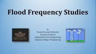 Flood Frequency Studies.