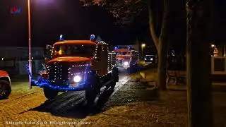 Lauta: Erhellte Straßen bei Lichterfahrt der Freiwilligen Feuerwehr - LAUSITZWELLE