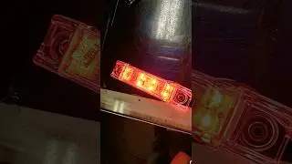 Check out this slim LED with or without turn signal in amber and red #led #truckstop #trucker