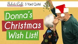Quick Christmas Quilts! 3 Yard Quilts