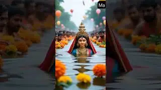 ma durga idol immersion #visarjan2025 #visarjan #immersion #durgavisarjan #durgavisarjan2025 #shorts