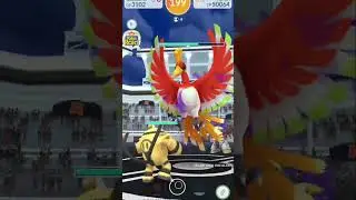 Shadow Ho-Oh Battle friends 💯😊 @pokemongo #pokemon #poketuber #pokemongoshorts