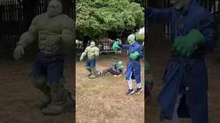 If zombie hulk had friends #zombies #halloween #horror #comedy #hulk #shorts