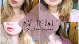 MAC Lipstick Haul ♡ Kylie Jenner Inspired ♡
