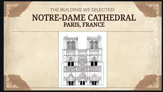 ASSIGNMENT A2 : PECHA KUCHA , GOTHIC ARCHITECTURE [ NOTRE-DAME DE PARIS ]
