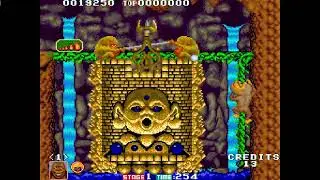 Complete Stage 1 Toki Game ! Longplay ! Arcade Game [60 FPS]