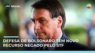 STF rejeita novo pedido da defesa de Bolsonaro contra condena&ccedil;&atilde;o por tentativa de golpe | #SBTBrasil