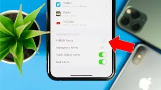 How To Turn OFF Amber Alerts on iPhone