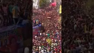 world famous Holi rang panchmi Rajwada Indore 2023#travel and event #shorts #viral#event#festival