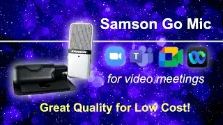 Samson Go USB Mic Review for Zoom 👍