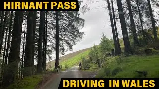 Driving in Wales through Scenic Hirnant Pass to Wirral, UK | Scenic Drive in Wales, UK | Drive in UK