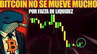 BITCOINNO ENCUENTRA LIQUIDEZ PARA MOVERSE | PRONOSTICO BITCOIN HOY ESPA&Ntilde;OL