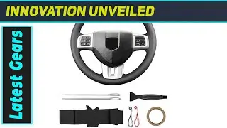 Hand Stitched Cowhide Steering Wheel Cover: The Ultimate Dodge Upgrade!