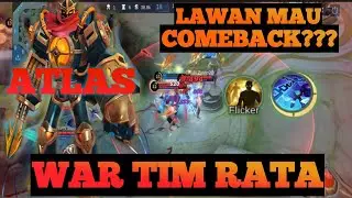 ATLAS DEADLY FATAL LINK!!MODE SMACK DOWN!!![MOBILE LEGEND]