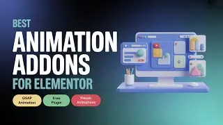 Best FREE GSAP Animation & Animation Addons for ELEMENTOR🔥 | WordPress Elementor Tutorial 2026
