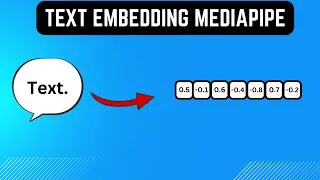 Text Embedder using Mediapipe | Find cosine similarity between two text samples in Mediapipe.
