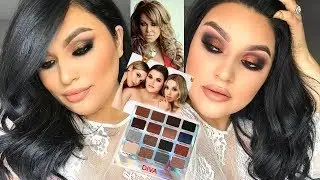 JENNI RIVERA X BEBELLA COSMETICS DIVA PALETTE || 2 LOOKS !!
