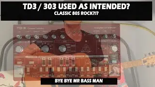 Is the Behringer TD-3 a replacement Bass Player for singer song writers?
