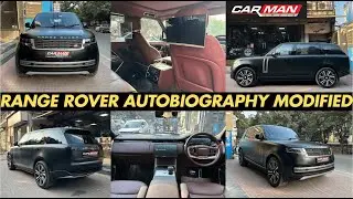 Range Rover AUTOBIOGRAPHY upgraded with XPEL STEALTH PPF 🔥 Rear SCREENS ✅ DASHCAM ⭐️| CAR MAN INDIA