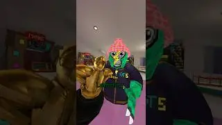 Золотая статуя лемминга 🗽 #gorillatagquest #gorillatag #vr #gorillatagvr #fypシ