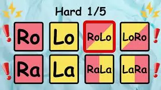🔥BEST🔥 Say the Word on Beat Challenge ROLO 🧠🗣️NEW Version 😄😬😵&zwj;💫 Levels 1-3: Easy-Medium-Hard 😄😬😵&zwj;💫