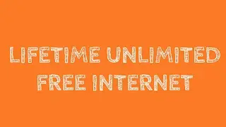 Lifetime Unlimited Free Internet All Over India ( Idea , Airtel, Aircel, Vodafone , etc)