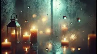 Reflective Synth Lofi Chillhop Piano & Rain Ambience for Inner Calm 🌧️🕯️💭