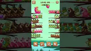 Bird Sort 2 Level 393 Solution | #birdsort #birdsortpuzzle #birdsortcolorpuzzle #birdsortcolor