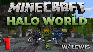 Minecraft: Xbox 360 - Halo Mash-Up Pack Look Around [PART 1: Guardian] - W/Commentary