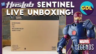 Haslab Sentinel LIVE UNBOXING! Hasbro's Marvel Legends