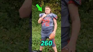 Этот 11-летний пацанчик готов играть в НФЛ! #joeythebull #joeybalcerak #юныйфутбол #футбол