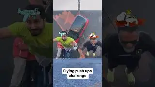 Adnan Adeeb Takes The Flying Push-Up Challenge At Devils Circuit!