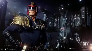 The statuette of The Judge Dredd. The juror, and the judge, and the executioner. Судья Дредд.