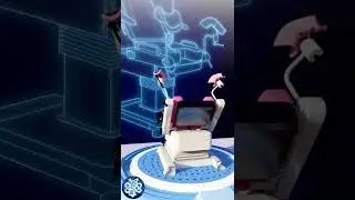 Jinekoloji Muayene Koltuğu | Gynecology Examination Chair 360&deg; 3D Visualization