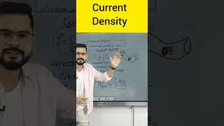 Current density | class 12 physics | warm up match with physics | ssp sir