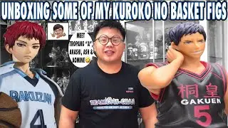 UNBOXING KUROKO NO BASKET FIGURES - MSP SEIJURO AKASHI - DXF DAIKI AOMINE - BANPRESTO - ANIME REVIEW