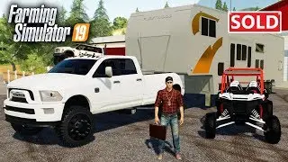OUR FIRST SALE! HE BOUGHT A TRUCK, CAMPER & RAZOR- FS19