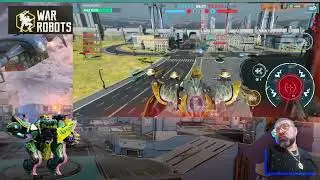 War Robots. Ammit Test Srvr  Weapon 3Hippo 1Kroko Drone Scales. @PixonicCompany@playwarrobots​