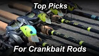 The BEST Crankbait Rods - FishUSA's Top Crankbait Rod Selections