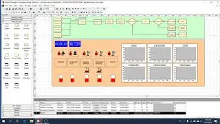 Arena Simulation Model - Backend Assembly Line (Improved)