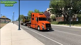Lewistown - Havre | Volvo VNL 860 | American Truck Sim