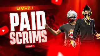 UV-7 3 PM PAID SCRIMS  || MEGA LOBBY LIVE BY INFINITY GAMING🔥🔥💥💥